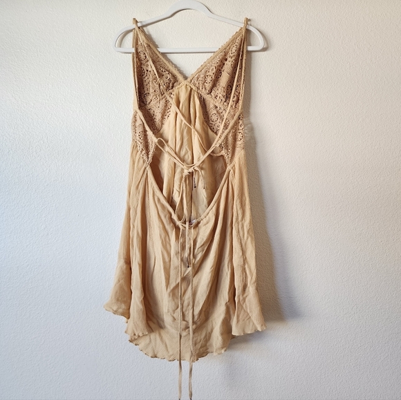 Free People Sheer Dress L - Picture 3 of 6
